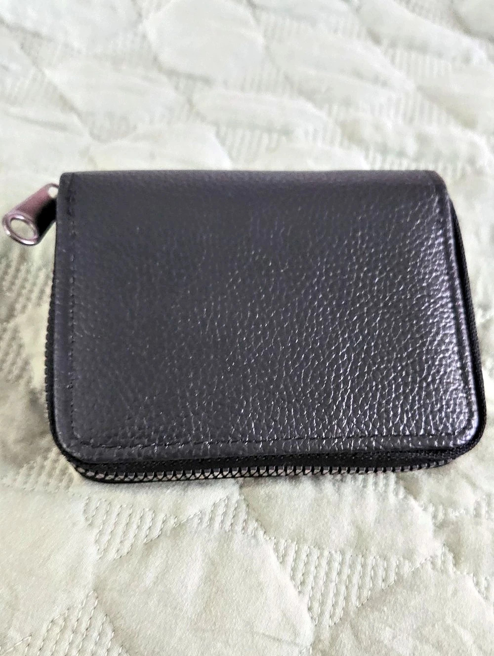 Zip Around Wallet in Black NWT